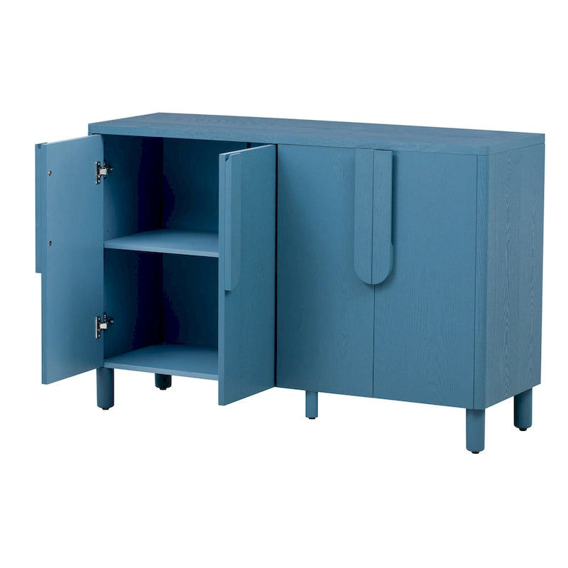 Mobile credenza a buffet da 48 pollici con ripiani regolabili