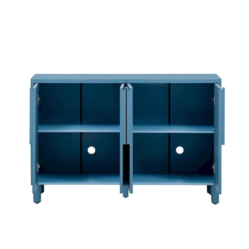 Mobile credenza a buffet da 48 pollici con ripiani regolabili