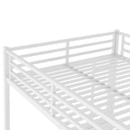 Letto a Castello in Metallo Queen Over Queen – Struttura in Acciaio Resistente, Bianco