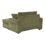 Chaise longue oversize a 2 braccioli con portabicchieri