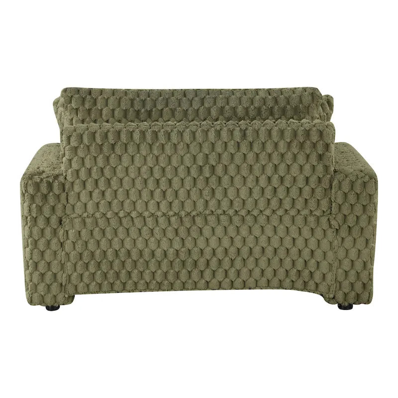 Chaise longue oversize a 2 braccioli con portabicchieri