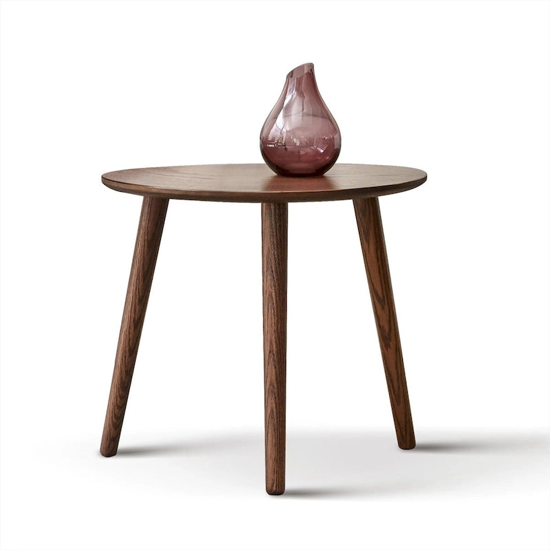 Tavolino da Caffè in Legno Massello di Rovere – Forma a Sasso, 50x44,5x65 cm