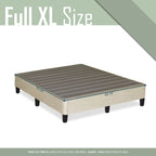 Base letto a piattaforma a basso profilo da 13" con supporto a doghe, beige