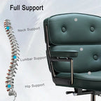 Sedia da Ufficio Ergonomica per la Schiena Media con Supporto Lombare