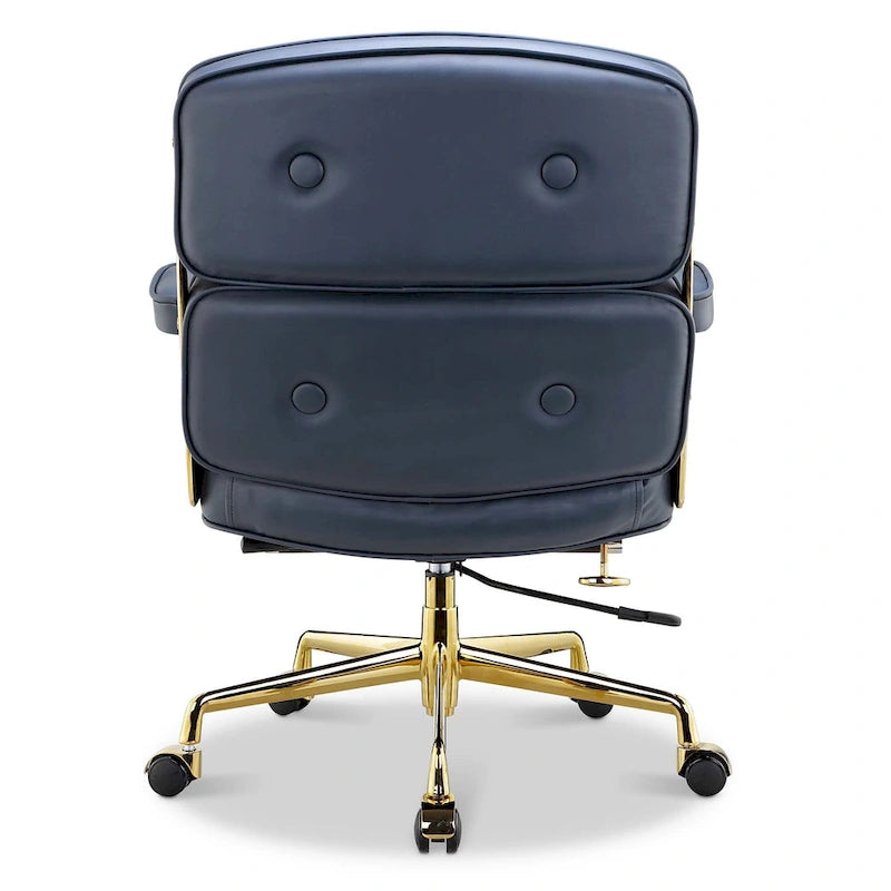 Sedia da Ufficio Ergonomica per la Schiena Media con Supporto Lombare