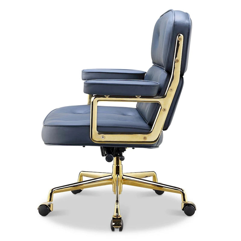 Sedia da Ufficio Ergonomica per la Schiena Media con Supporto Lombare