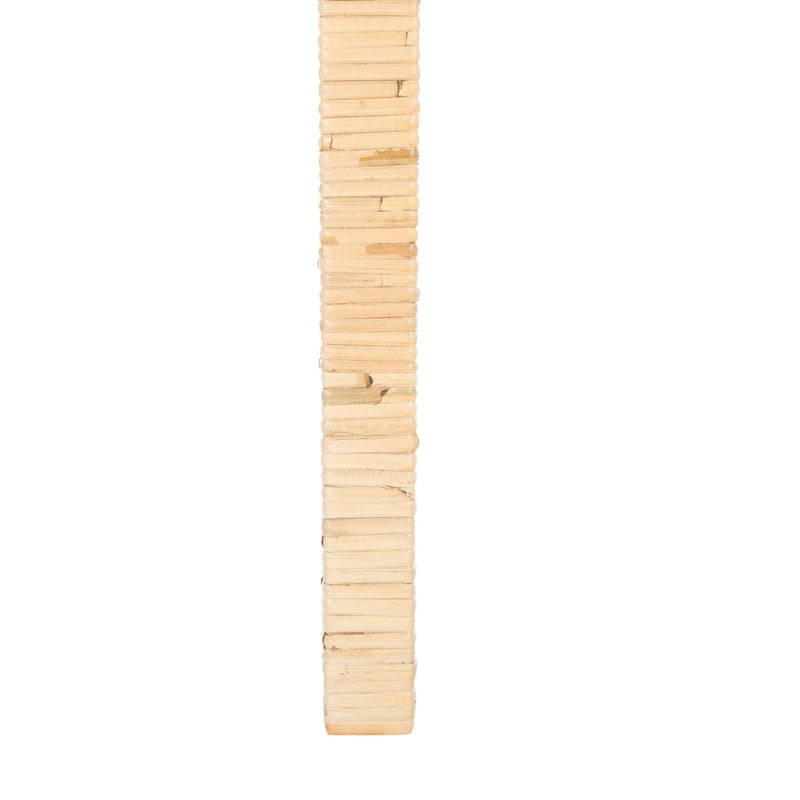 Sedia da pranzo in rattan con cuscino, set da 2 - 55,1 cm L x 46 cm P x 98 cm H