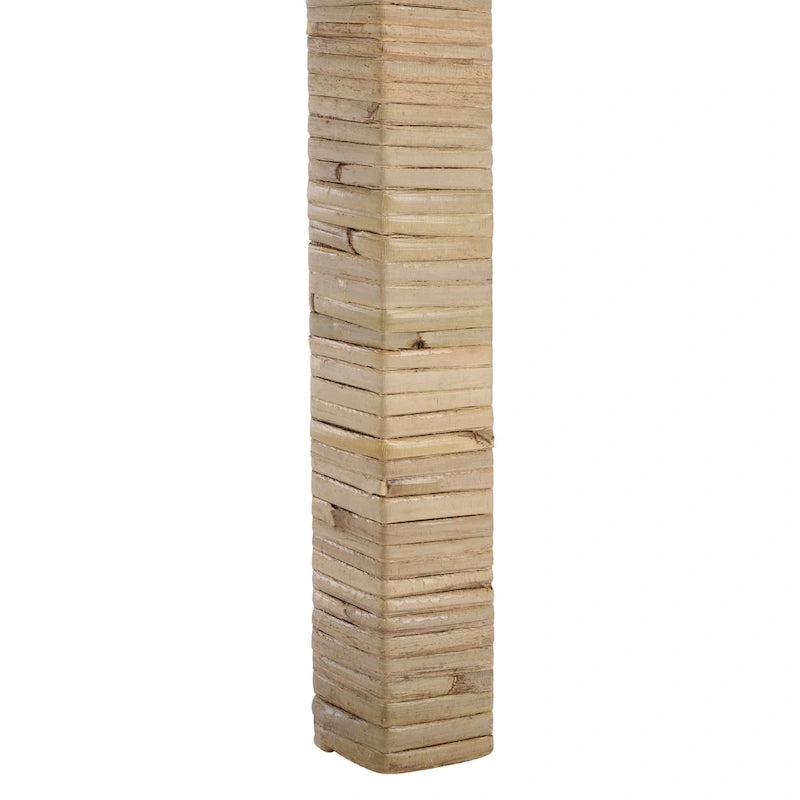 Sedia da pranzo in rattan con cuscino, set da 2 - 55,1 cm L x 46 cm P x 98 cm H