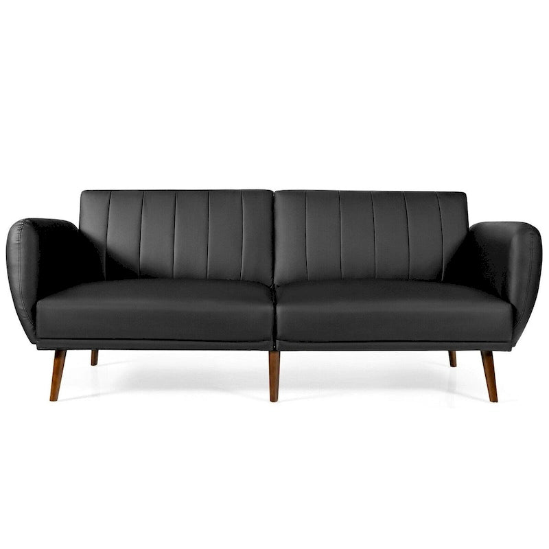 Divano Letto Futon Convertibile con Schienale Regolabile