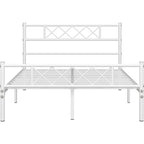 Yaheetech Metal Bed Frame Mattress Foundation with Slatted Bed Base
