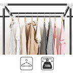 Armadio portatile per appendere i vestiti – 208 cm L x 45 cm P x 175 cm H