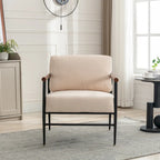 Sedia lounge pieghevole in pelliccia sintetica con cuscino