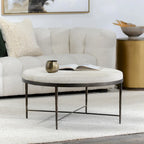 Classic Home Bose Leather Hide Coffee Table